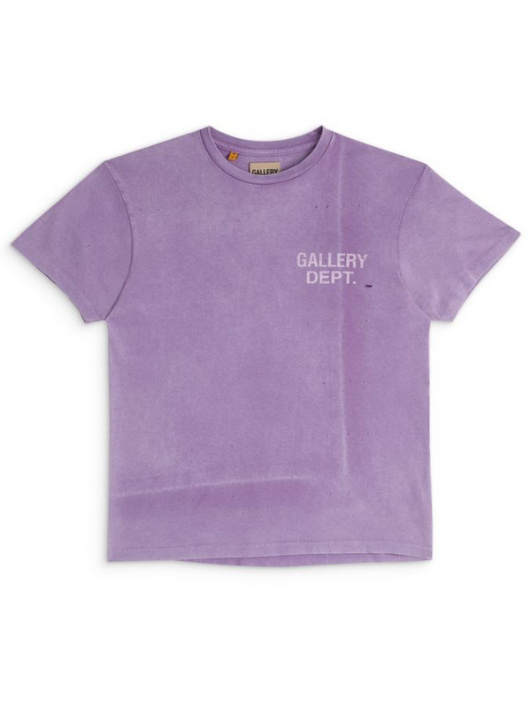 GALLERY DEPT. VINTAGE LOGO TEE PURPLE
