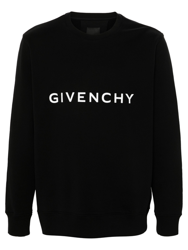 GIVENCHY ARCHETYPE LOGO SWEATSHIRT BLACK