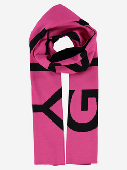 GIVENCHY SCARF PINK BLACK