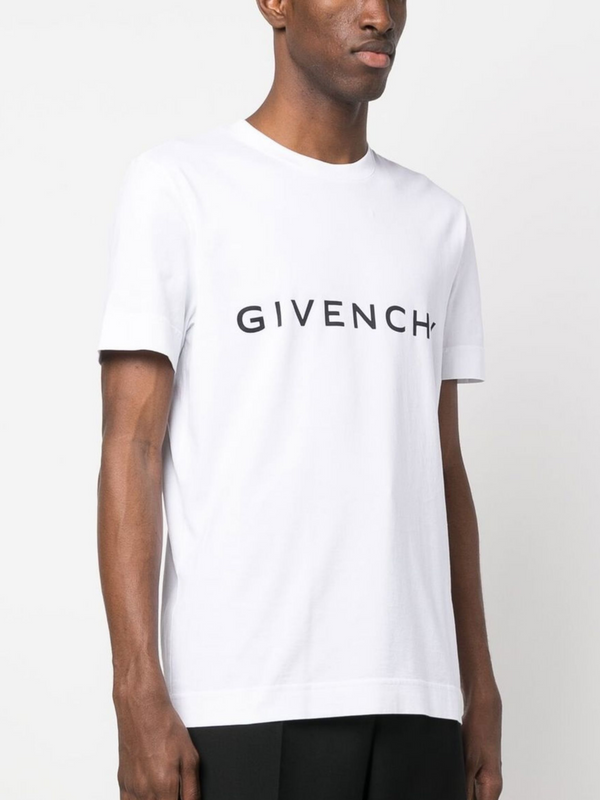 GIVENCHY LOGO TEE WHITE