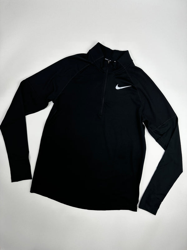 NIKE HALF-ZIP L/S TRACK TOP BLACK