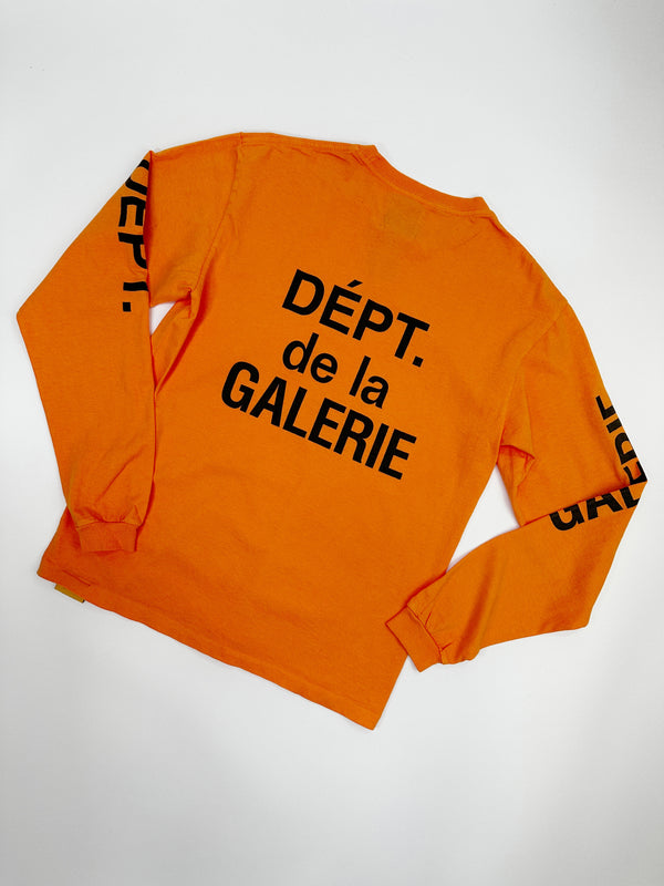 GALLERY DEPT FRENCH COLLECTOR L/S TEE ORANGE