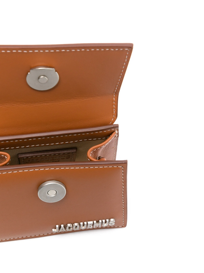 JACQUEMUS LE CHIQUITO BROWN SILVER