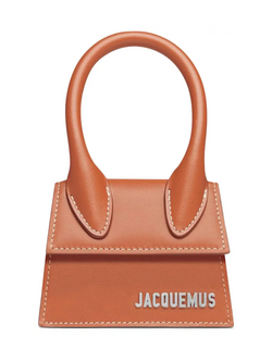 JACQUEMUS LE CHIQUITO BROWN SILVER