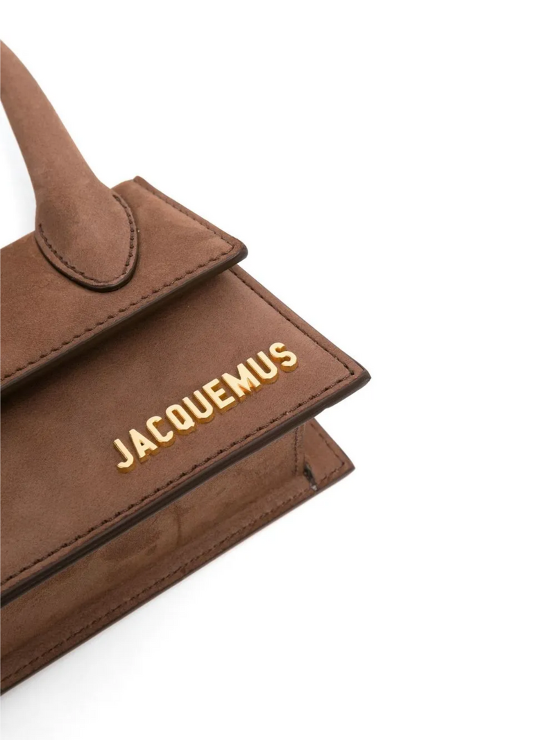 JACQUEMUS LE CHIQUITO BROWN SUEDE