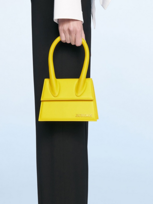 JACQUEMUS LE CHIQUITO MOYEN YELLOW