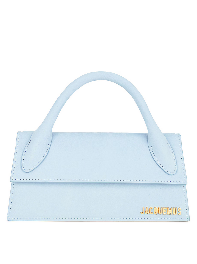 JACQUEMUS LE CHIQUITO LONG LIGHT BLUE