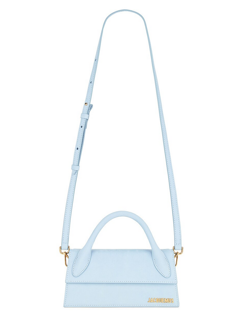 JACQUEMUS LE CHIQUITO LONG LIGHT BLUE