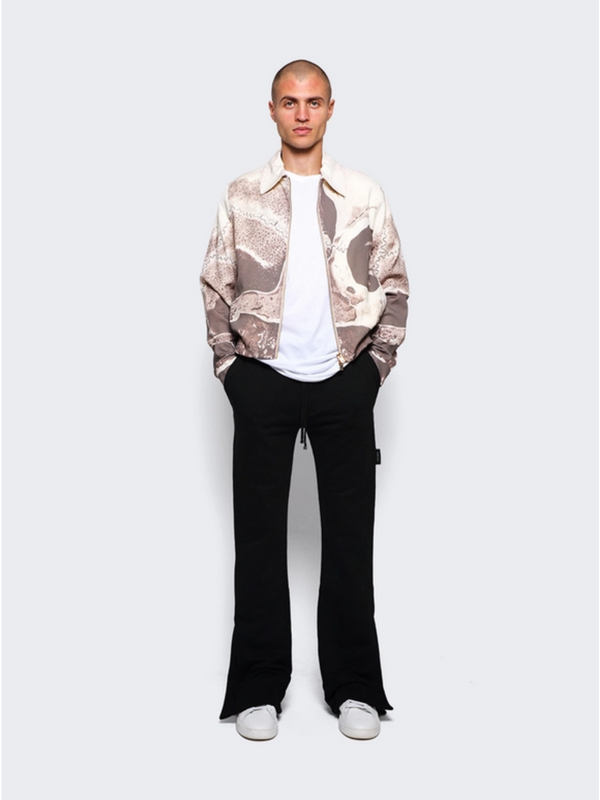 AMIRI KICK FLARE SWEATPANTS BLACK