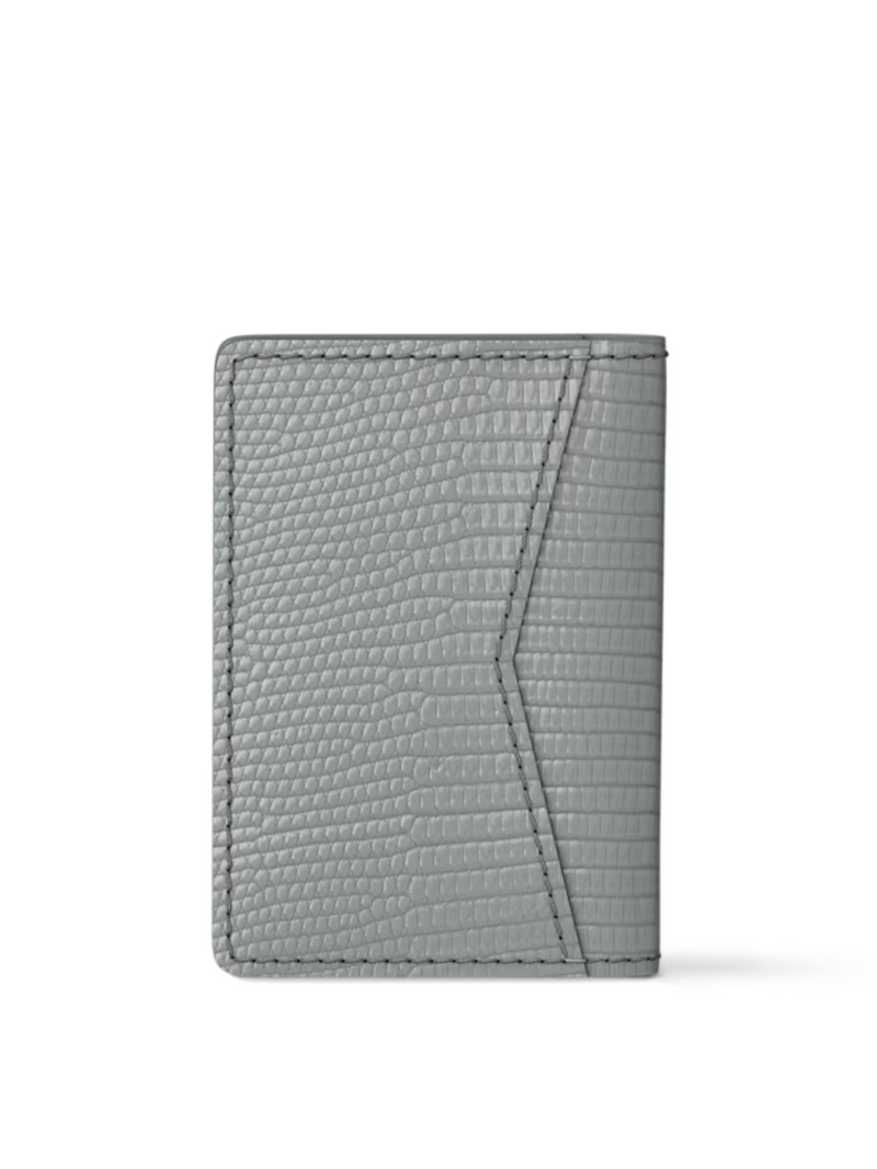 LOUIS VUITTON LIZARD SKIN POCKET ORGANISER GREY