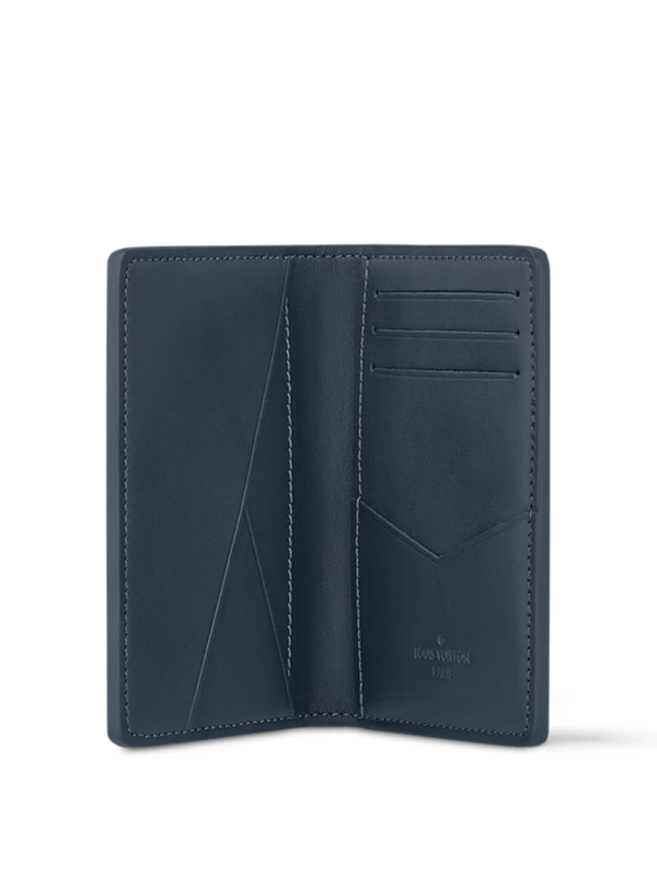 LOUIS VUITTON MONOGRAM SHADOW POCKET ORGANISER NAVY