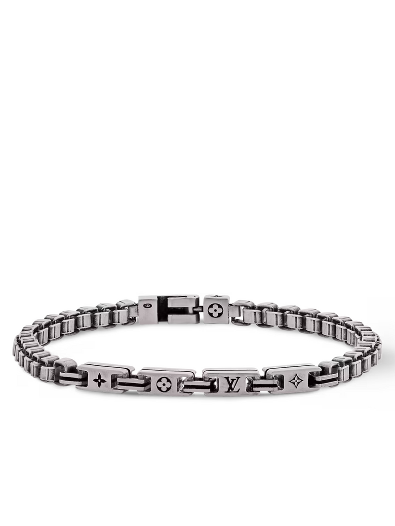 LOUIS VUITTON LV TAILOR BRACELET SILVER