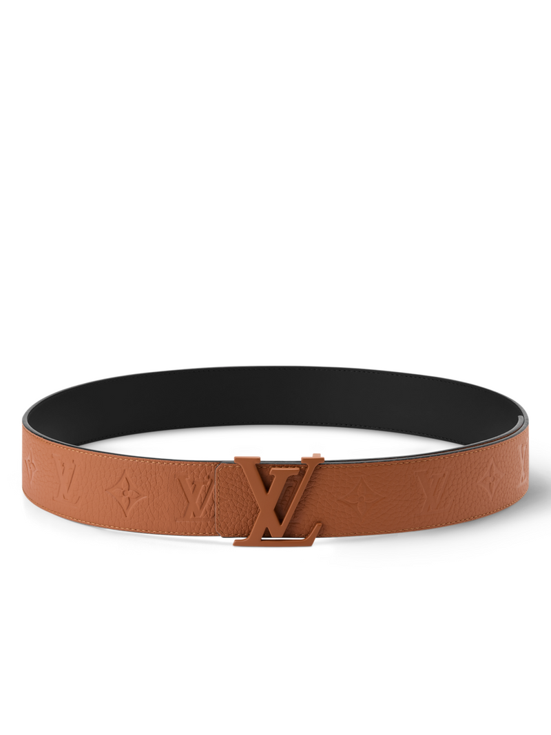 LOUIS VUITTON LV INITIALS TAURILLON MONOGRAM REVERSIBLE BELT 40MM