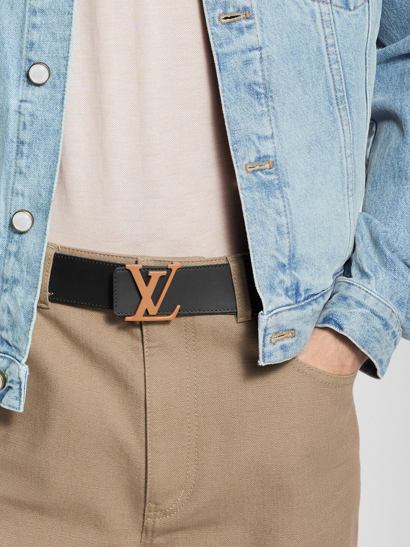 LOUIS VUITTON LV INITIALS TAURILLON MONOGRAM REVERSIBLE BELT 40MM