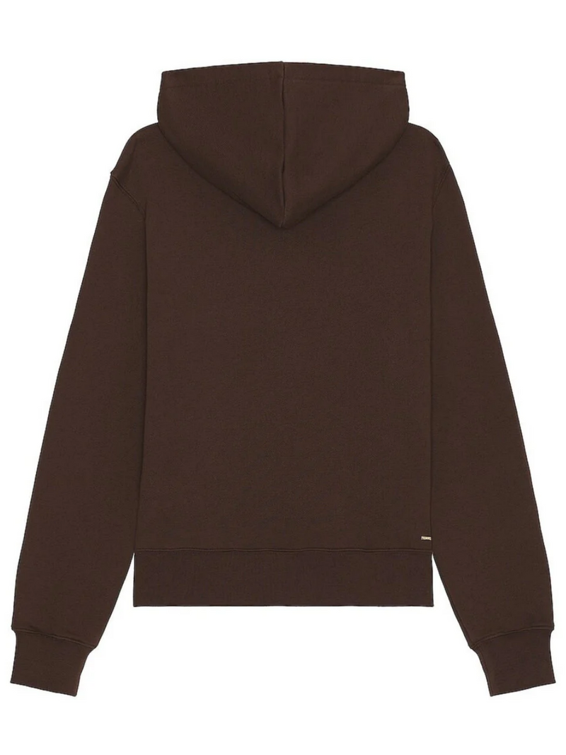AMIRI MA BAR LOGO HOODIE BROWN