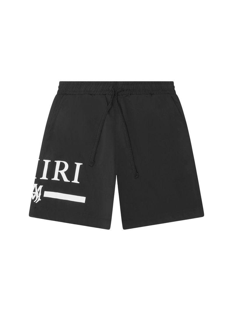 AMIRI KIDS MA BAR SWIM SHORTS BLACK