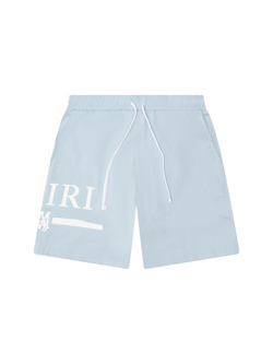 AMIRI KIDS MA BAR SWIM SHORTS BLUE