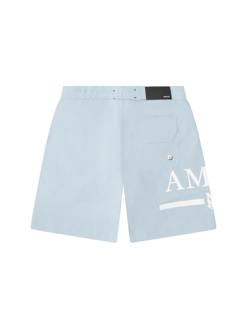 AMIRI KIDS MA BAR SWIM SHORTS BLUE