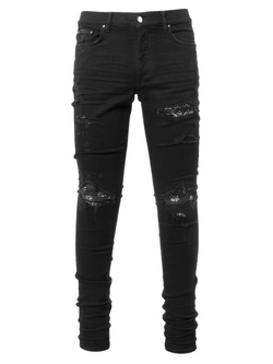 AMIRI MX1 BOUCLE AGED JEANS BLACK