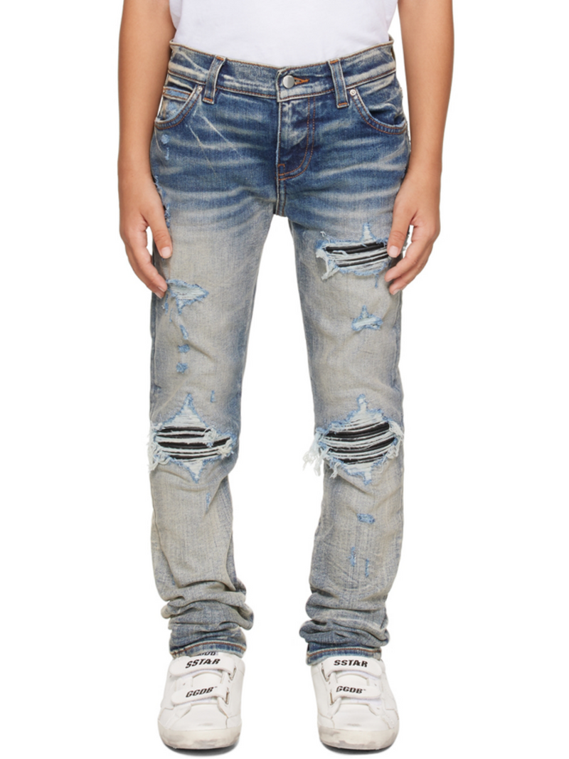 AMIRI KIDS MX1 JEANS CLAY INDIGO