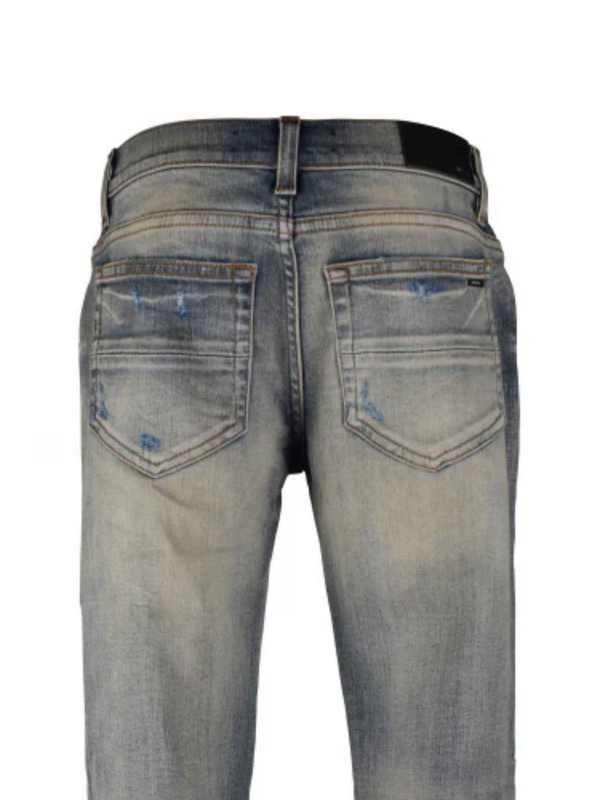 AMIRI KIDS MX1 JEANS WASHED CLAY INDIGO