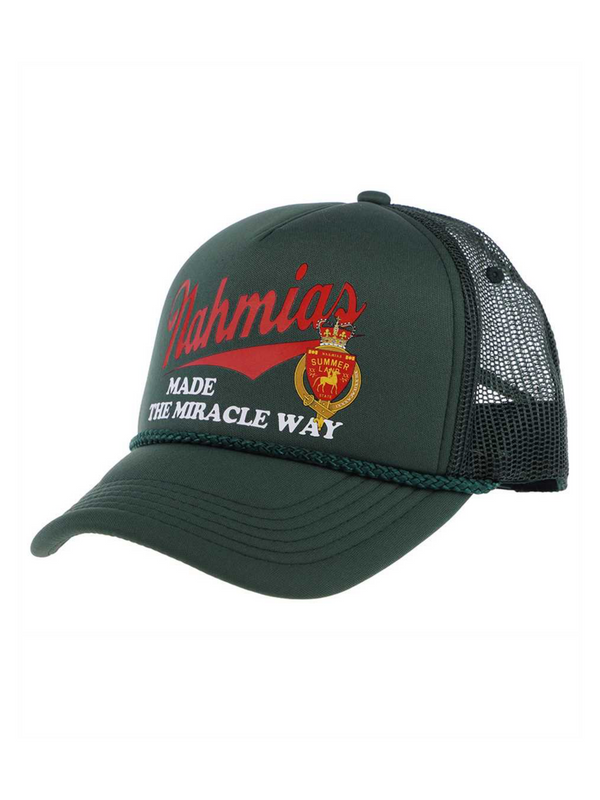 NAHMIAS TRUCKER CAP GREEN