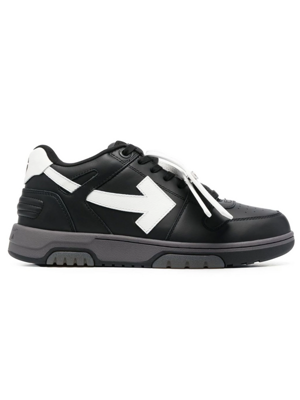 OFF-WHITE OUT OF OFFICE SNEAKERS BLACK WHITE