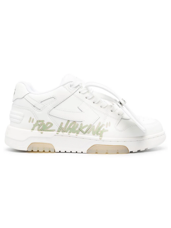 OFF-WHITE OUT OF OFFICE FOR WALKING WHITE KHAKI WOMENS