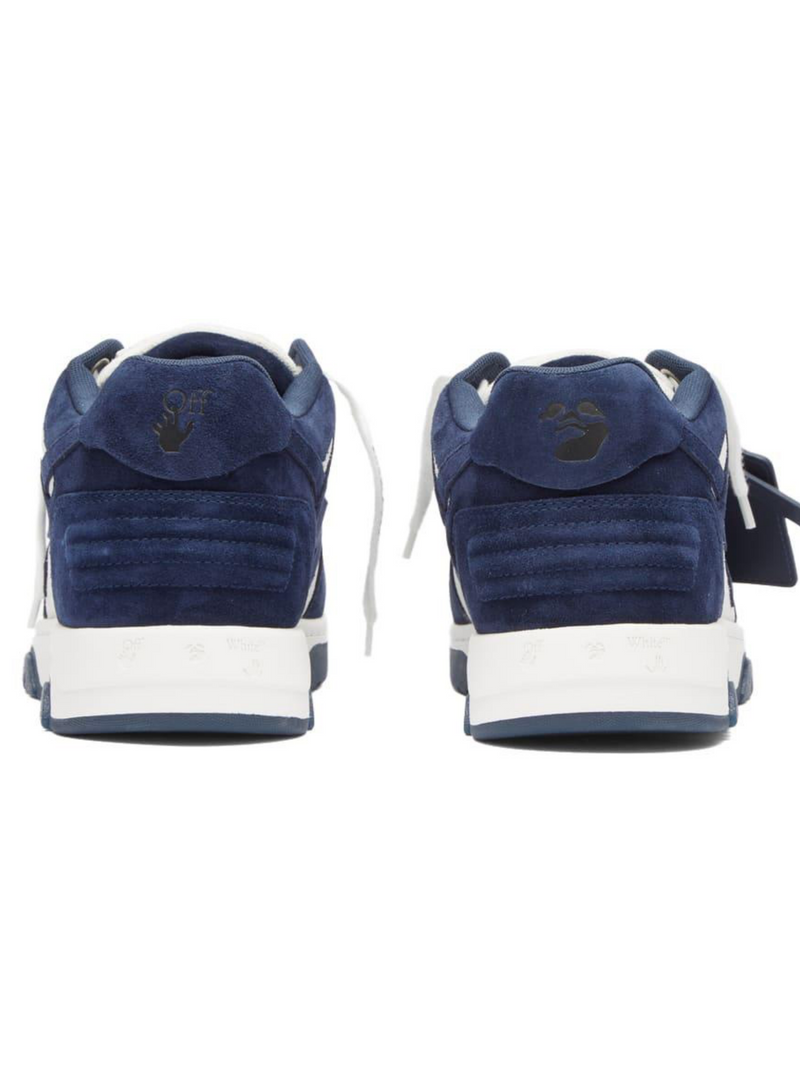 OFF WHITE OUT OF OFFICE SNEAKERS SUEDE NAVY