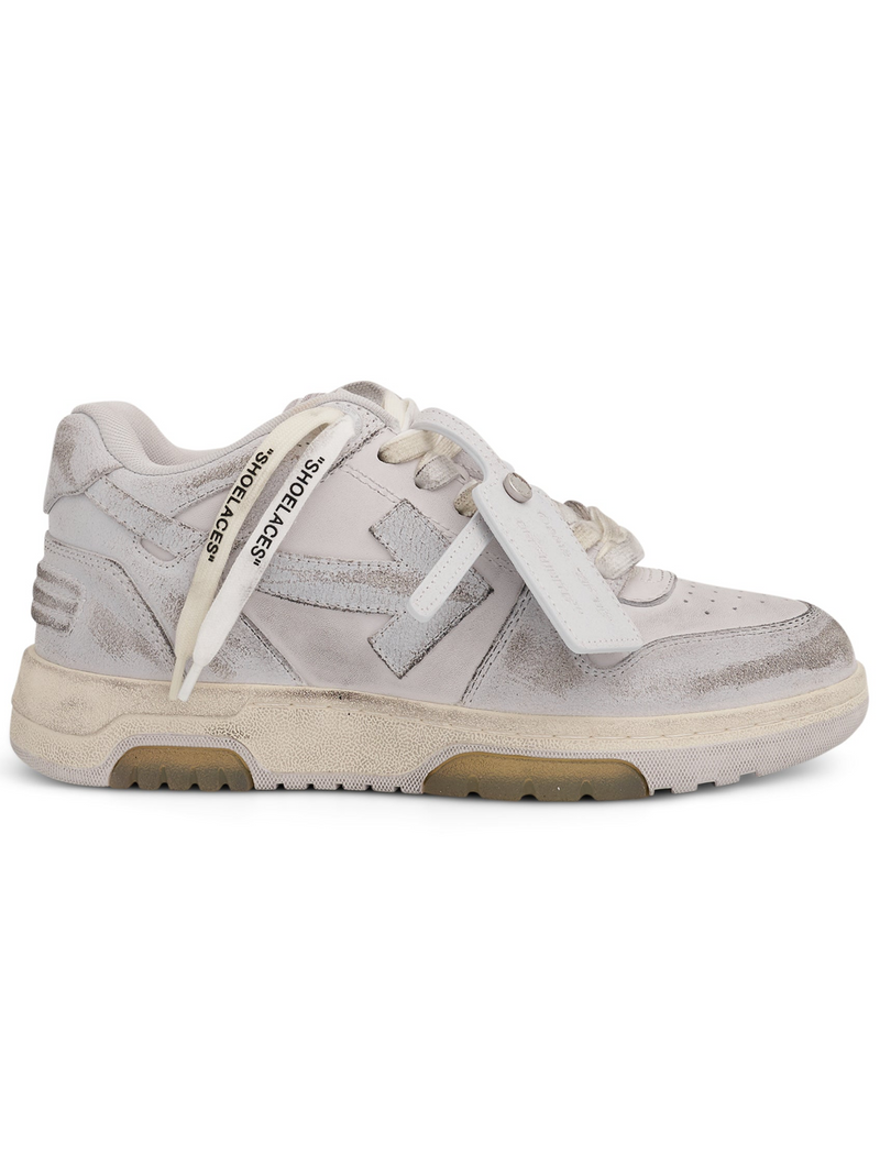 OFF-WHITE OUT OF OFFICE VINTAGE SNEAKERS WHITE WHITE WOMENS