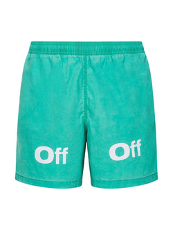 Off white swim trunks online