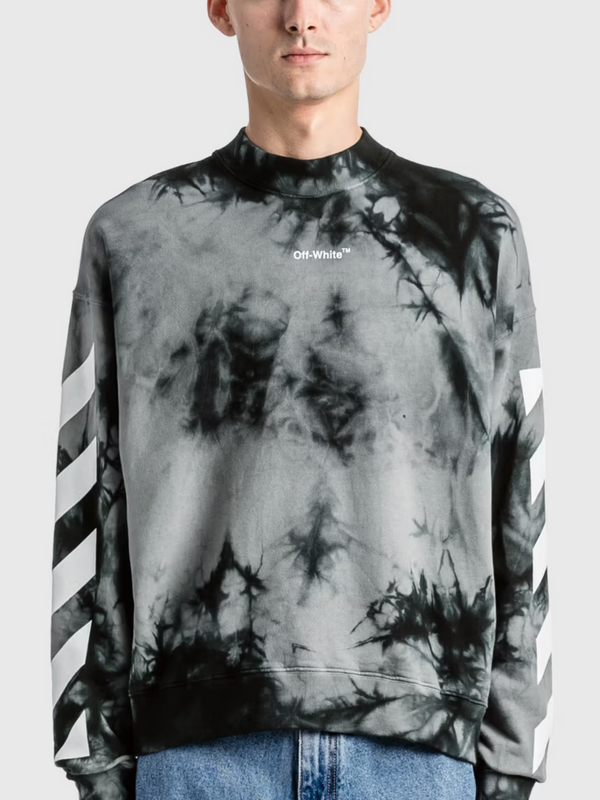 OFF-WHITE TIE DYE ARROW SWEATER