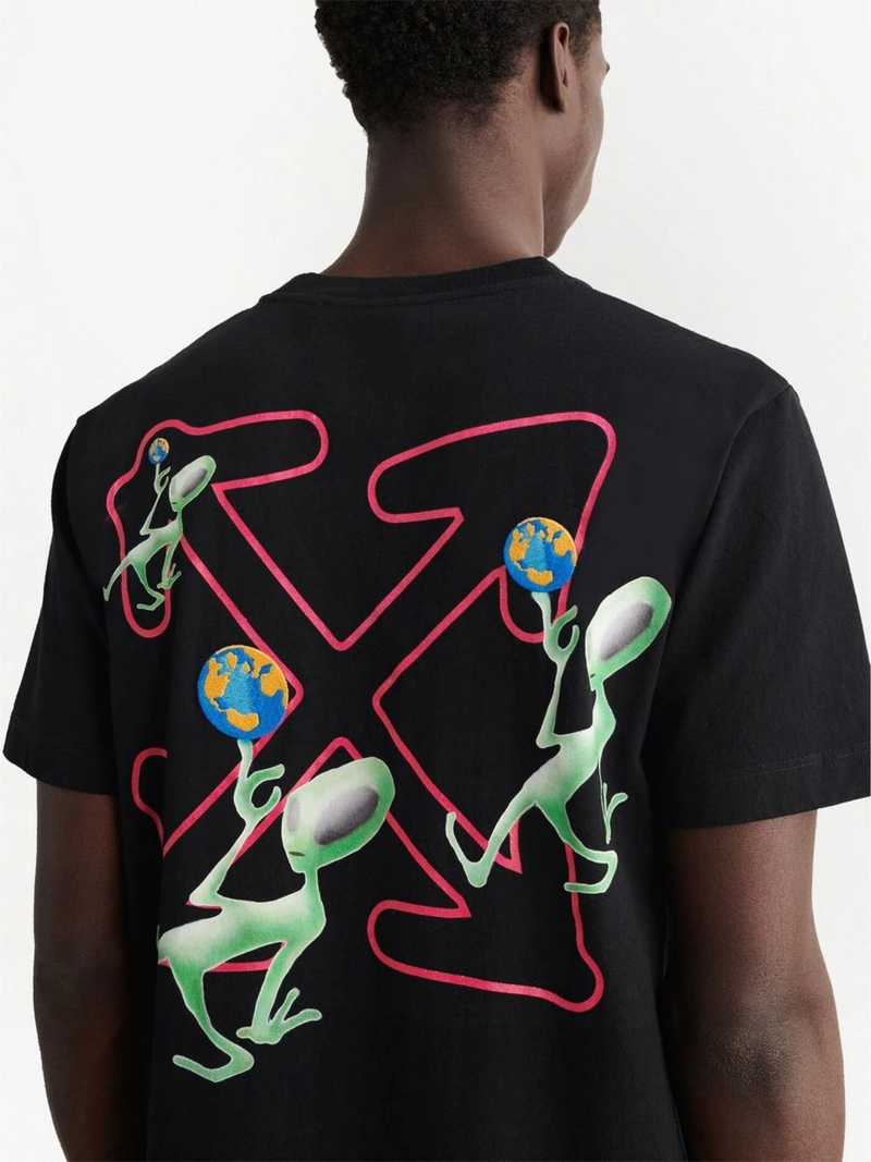 OFF-WHITE ALIEN ARROW TEE BLACK