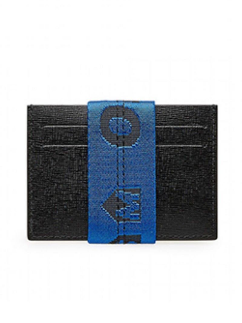 OFF-WHITE X DSM CARD HOLDER BLACK BLUE