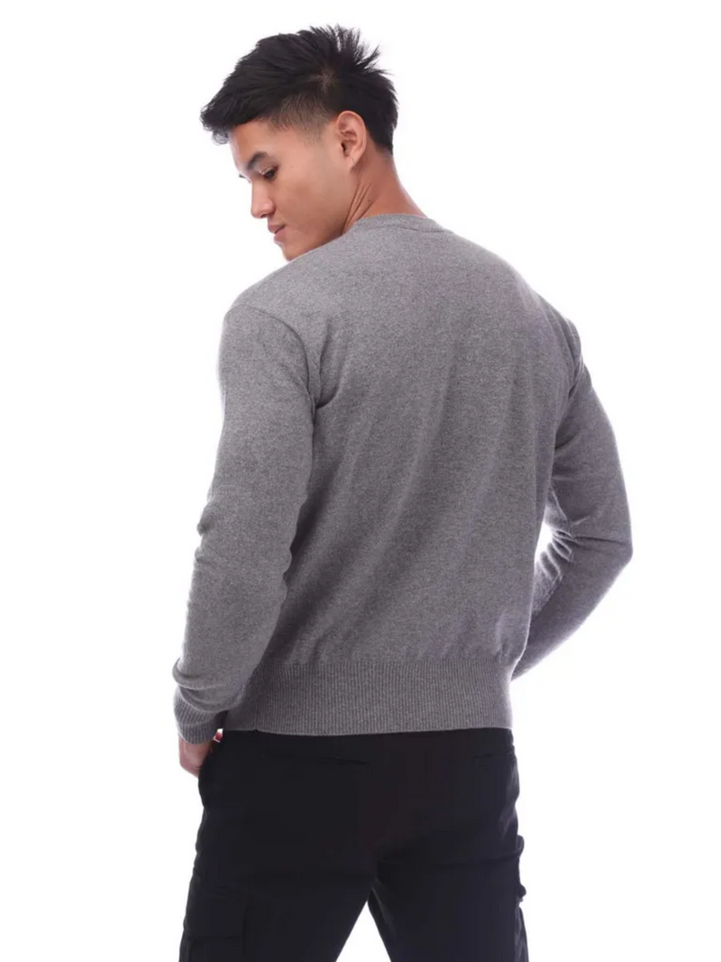 OFF-WHITE FOR ALL CASHMERE SWEATER GREY