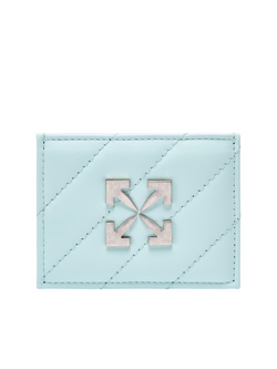 OFF-WHITE JACKHAMMER CARD HOLDER LIGHT BLUE