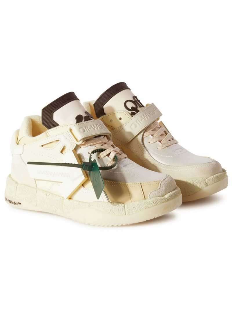 OFF-WHITE PUZZLE COUTURE SNEAKERS BEIGE
