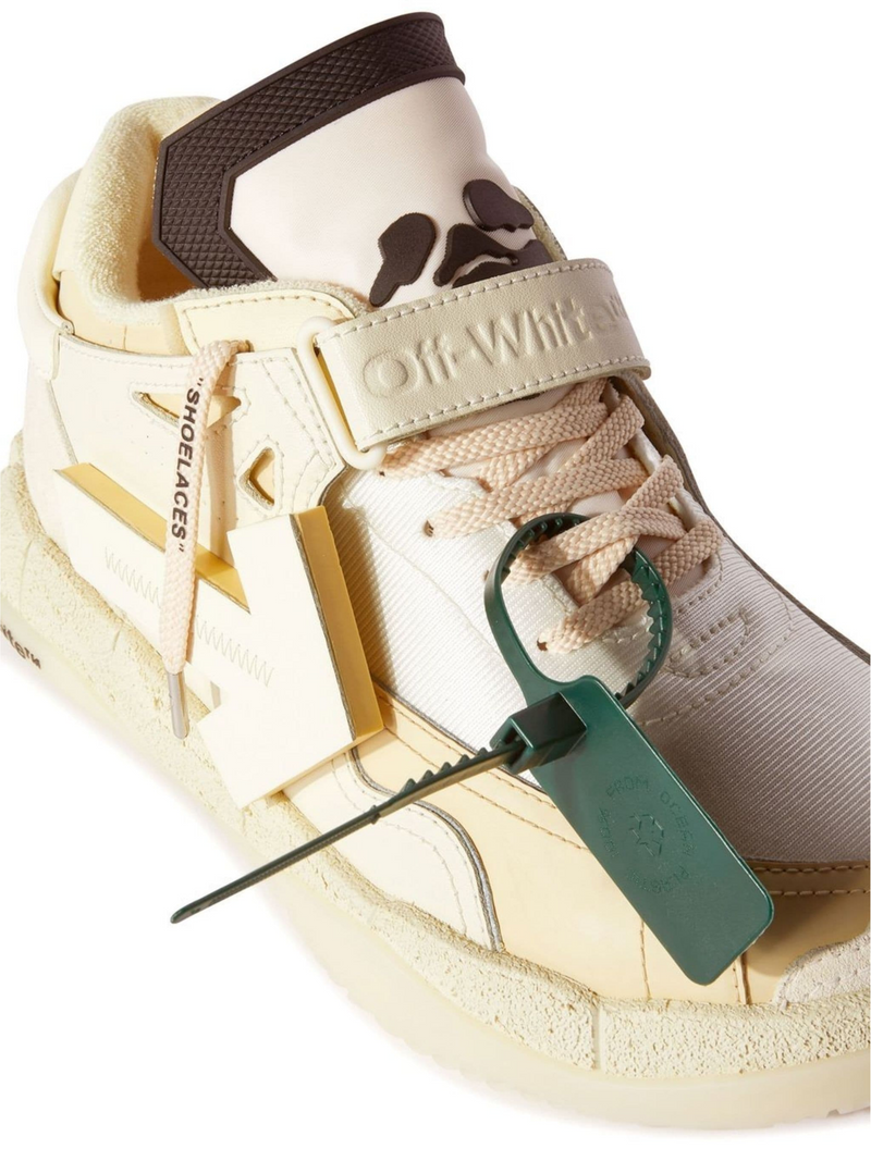 OFF-WHITE PUZZLE COUTURE SNEAKERS BEIGE