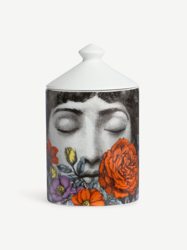 FORNASETTI SE POI SCENTED CANDLE - TRA I FIORI DÉCOR - GIARDINO SEGRETO FRAGRANCE