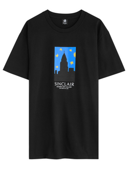 SINCLAIR MODERN ART TEE BLACK