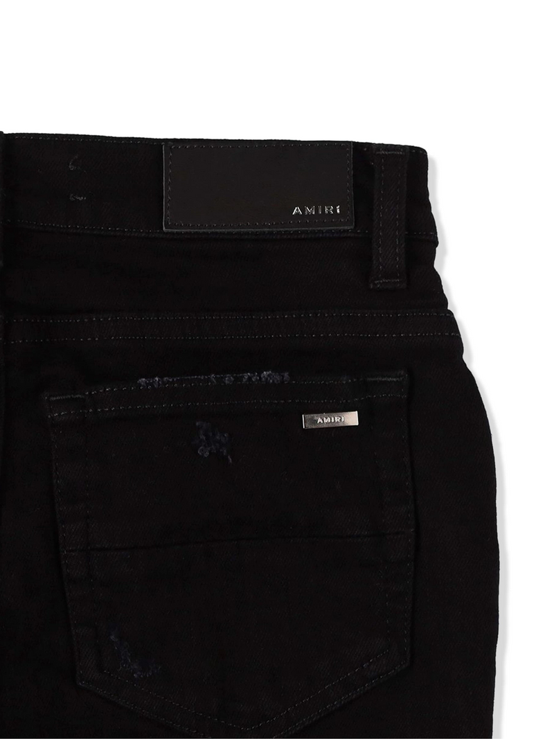 AMIRI KIDS STACK JEANS BLACK