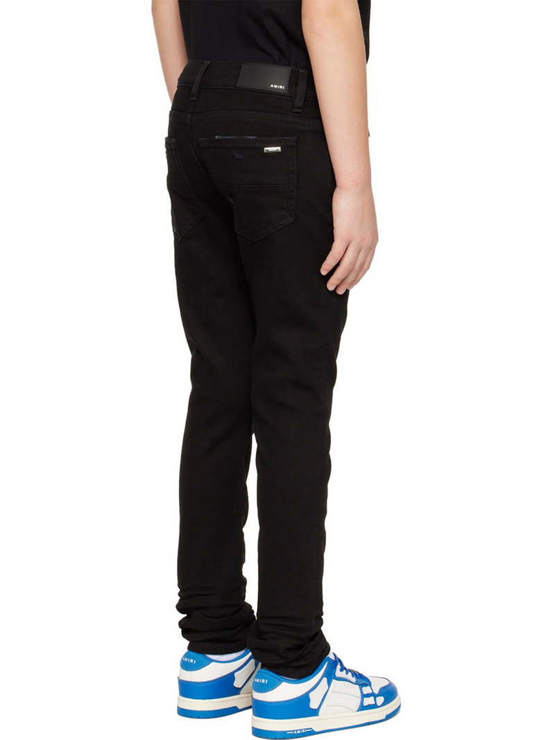 AMIRI KIDS STACK JEANS BLACK