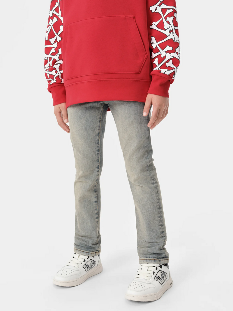 AMIRI KIDS STACK JEANS CLAY INDIGO