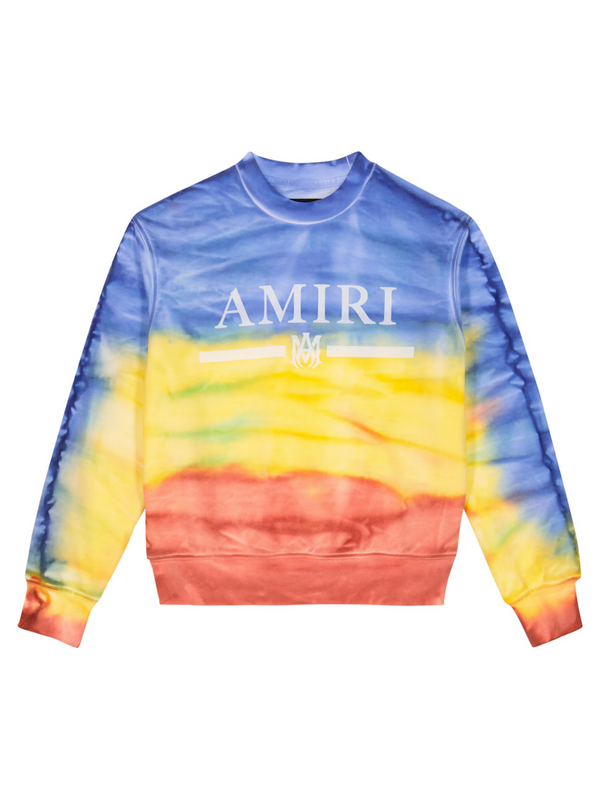 AMIRI KIDS TIE DYE CREWNECK MULTI