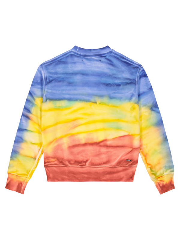 AMIRI KIDS TIE DYE CREWNECK MULTI