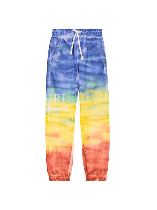 AMIRI KIDS TIE DYE SWEATPANTS MULTI