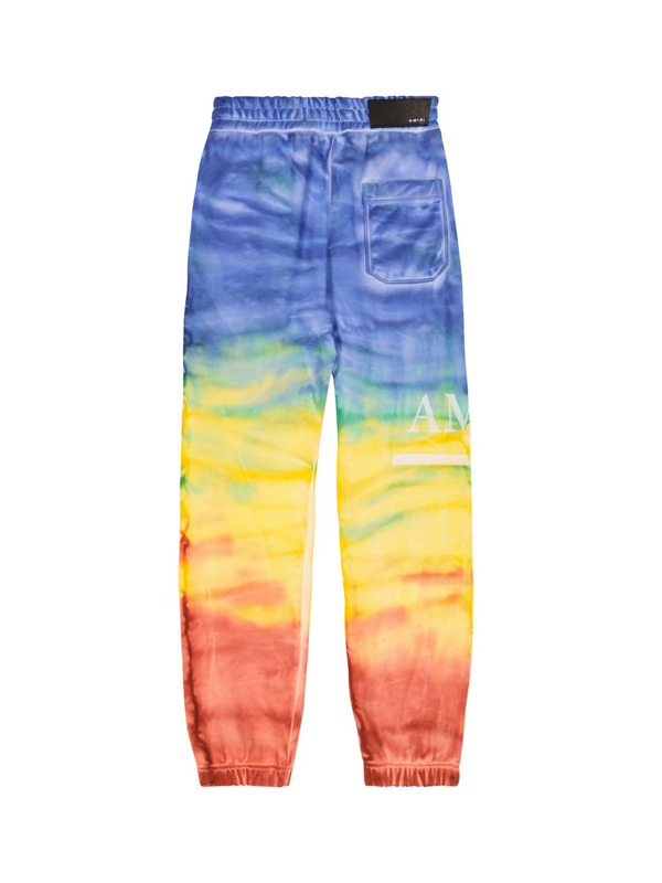 AMIRI KIDS TIE DYE SWEATPANTS MULTI