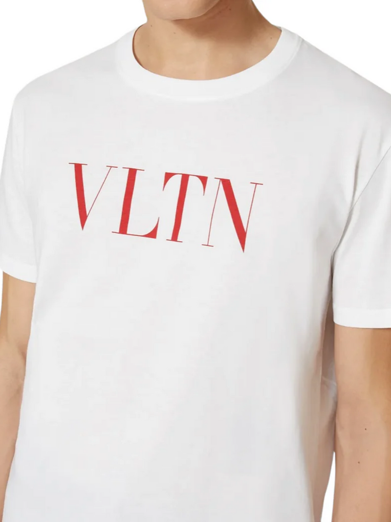 VALENTINO VLTN TEE WHITE / RED