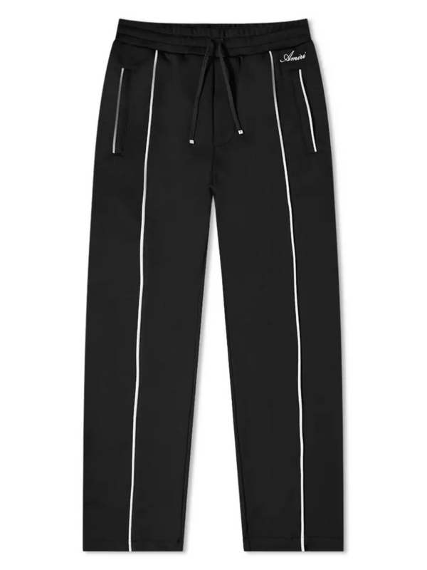 AMIRI WESTERN TRACK PANTS BLACK