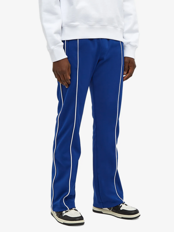 AMIRI WESTERN TRACK PANTS BLUE